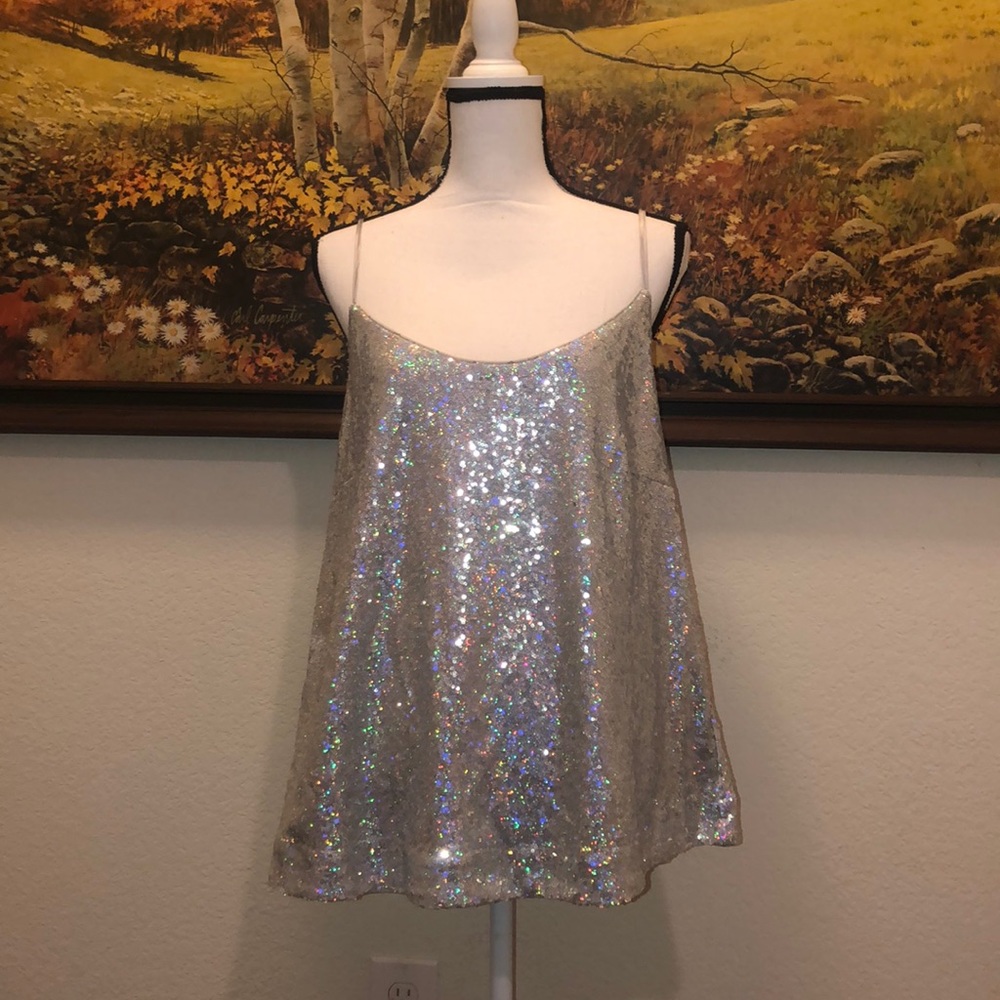 Sequin Cami/Tank - Picture 2 of 3